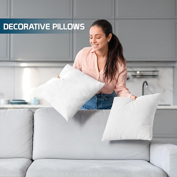 Utopia Bedding Throw Pillows, 16 x 16 Inches Pillows - Image 3