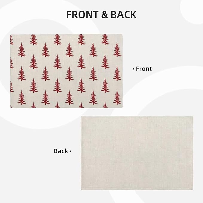 Christmas Set of 4 placemats - Image 3