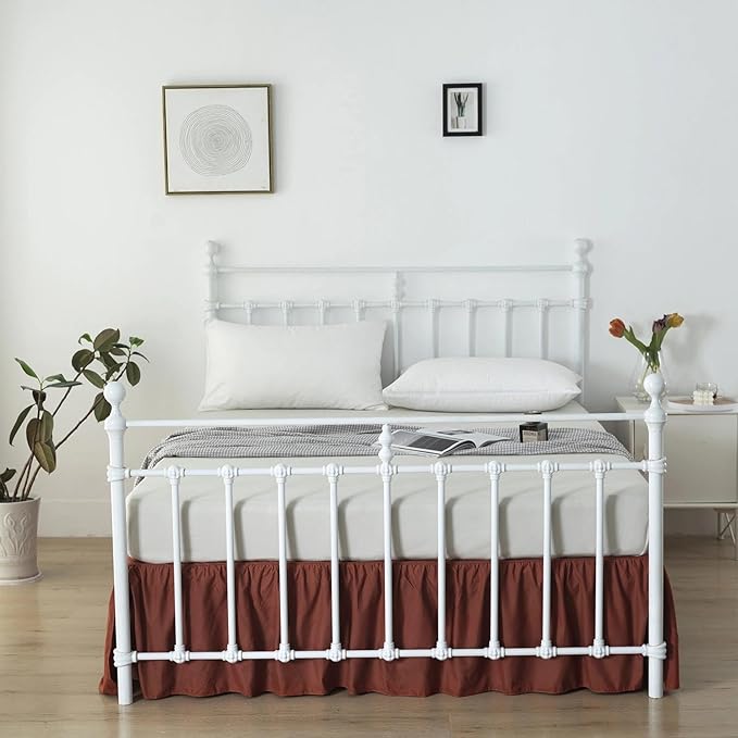 Bed Skirt King Size Ruffled Bed Skirts - Image 5