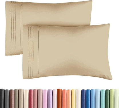 King Pillow Cases Set of 2 by CGKUnlimited