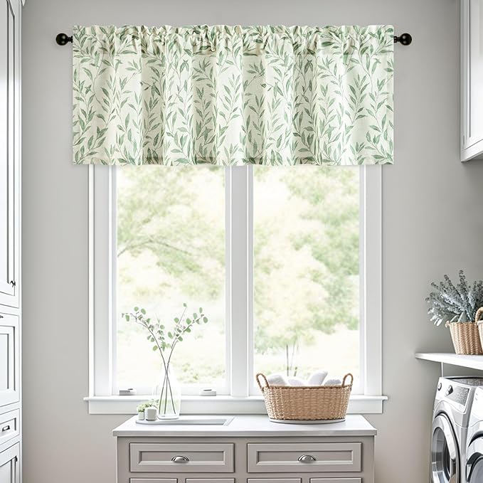 Leeva Farmhouse Elegant Window Valance - Image 2