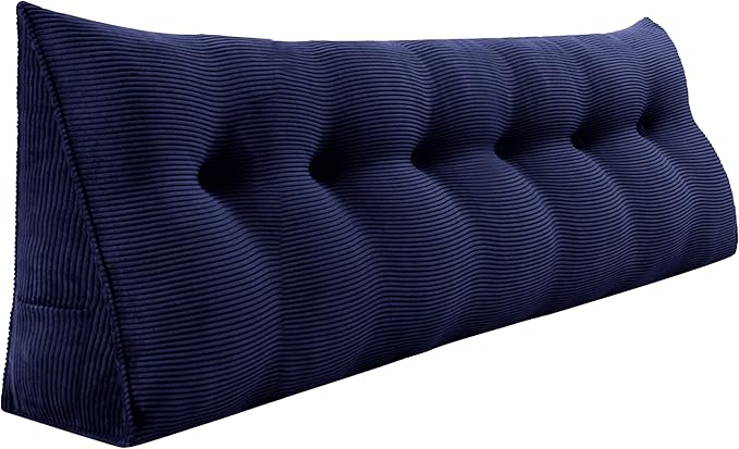 WOWMAX Triangular Headboard Pillow Bed Wedge Pillow by WOWMAX