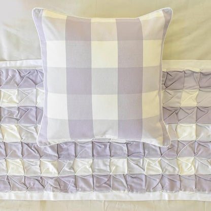 The HomeCentric King/Queen/Twin Lavender Decorative Bed Runner King 90"x18" Bed - Image 2