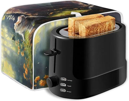 Cat Butterfly Printed Toaster Cover - Image 7