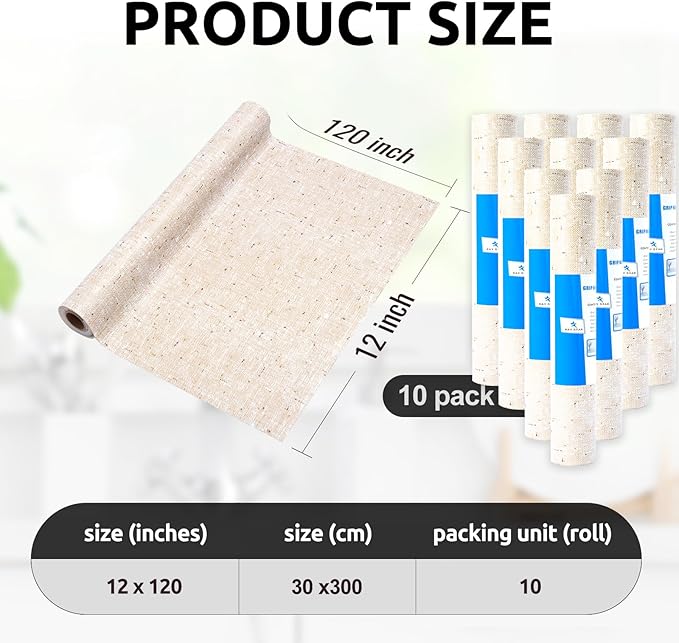 RAY STAR 12X120 Inch Shelf Liner - Image 5