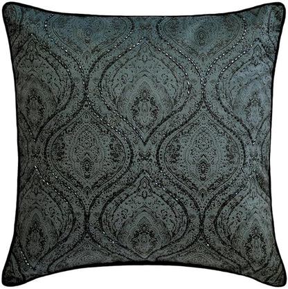 The HomeCentric King/Queen/Twin Gray Decorative Queen 74"x18" Bed Runner - Image 4