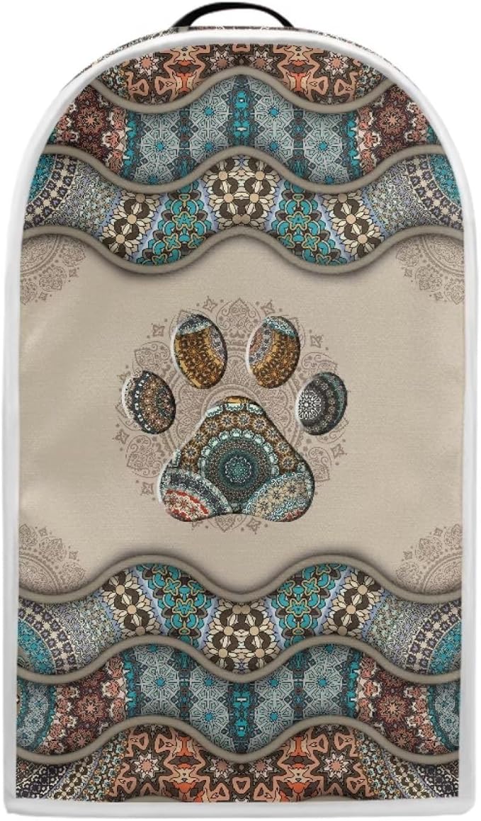 Talayituse Boho Paw Print Blender Dust Cover, Fingerprint Protection Cover by Talayituse