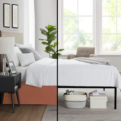 Nestl Rust Bed Skirt Cal King Size - Image 6