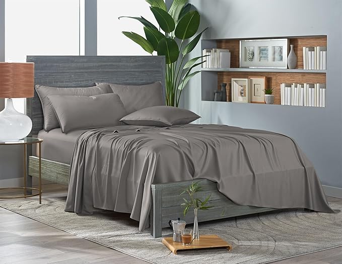 Pure Bamboo Twin XL Sheets, Genuine 100% Organic Viscose Derived from Bamboo - Image 3