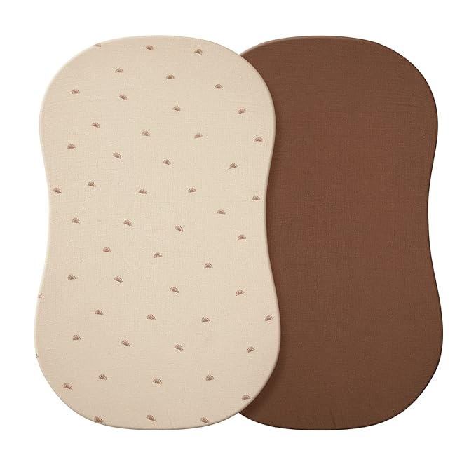 Blissful Diary Muslin Bassinet Sheets - Image 8