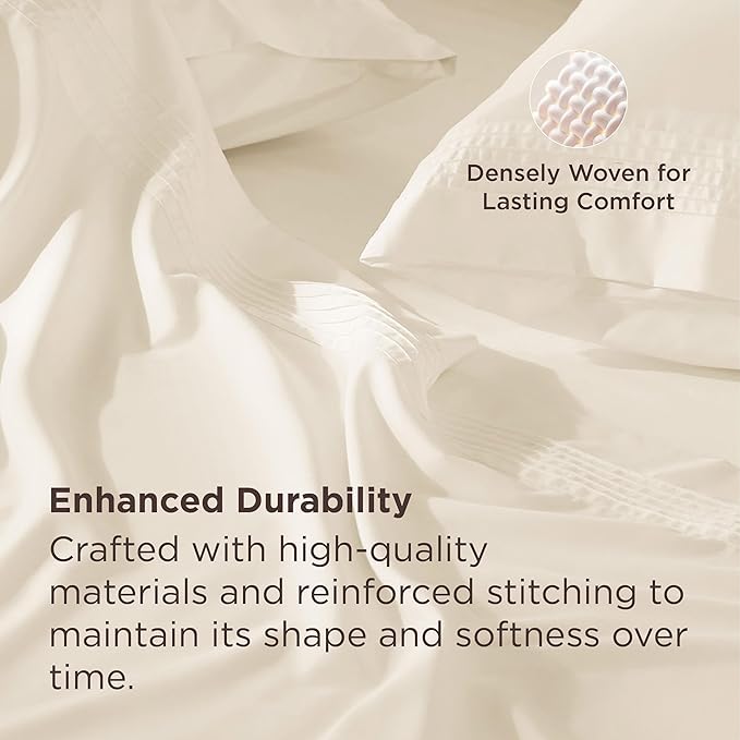 Bedsure Deep Pocket King Sheet Set - Image 6