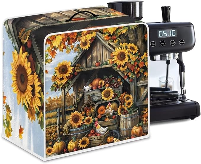 Coffee Maker Cover For Kitchen by PJHEQOXE