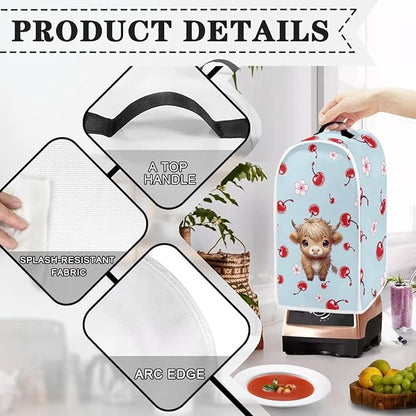 Blender Covers For Kitchen Food Processor Cover Blender Cover Dust Cover Print - Image 4
