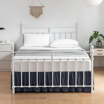 Bed Skirt Queen Size Ruffled Bed Skirt - Image 3