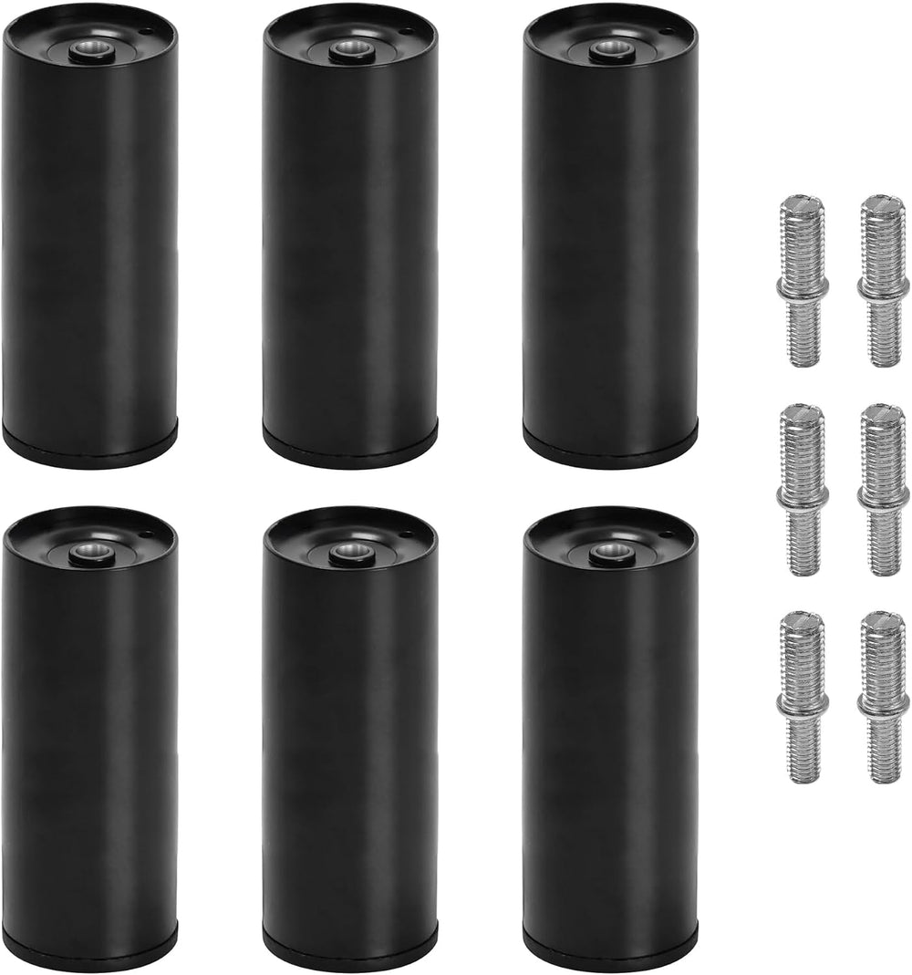 6 Inch Bed Legs for Adjustable Bed Replacement Parts, Bed Frame Support Legs ...