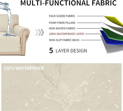 Easy-Going Sofa Slipcover Waterproof Sofa Cover Couch Cover - Image 3