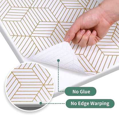 Shelf Liners for Kitchen Cabinets 17.3in x 49.21FT, Non Adhesive Cabinet Liner - Image 9