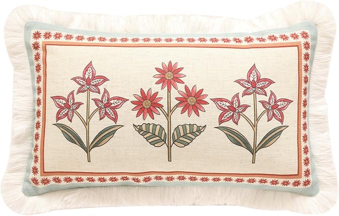 Blue Throw Pillow Covers, Cottage Rustic Farmhouse by bilingaier