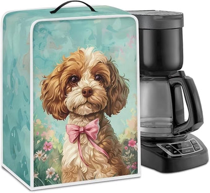 Mumeson Cute Dog Coffee Maker Stand Mixer or Coffee Maker Appliance Dust and by Mumeson