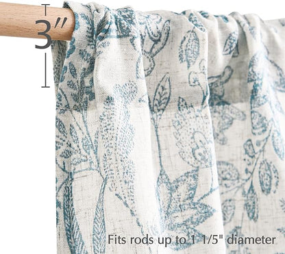 jinchan Floral Kitchen Curtains - Image 3