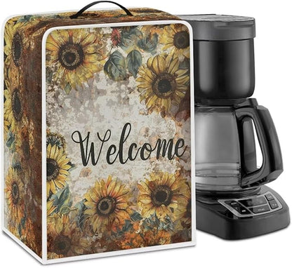 Mumeson Sunflower Coffee Maker Cover, Modern Stand Blender Mixer Juice Machine by Mumeson