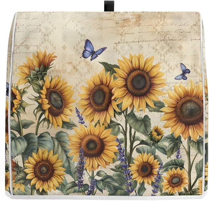 Sunflower Mixer Cover for Kitchen Aid 4.5-5 Qt Mixer, Coffee Makers, Kitchen - Image 7