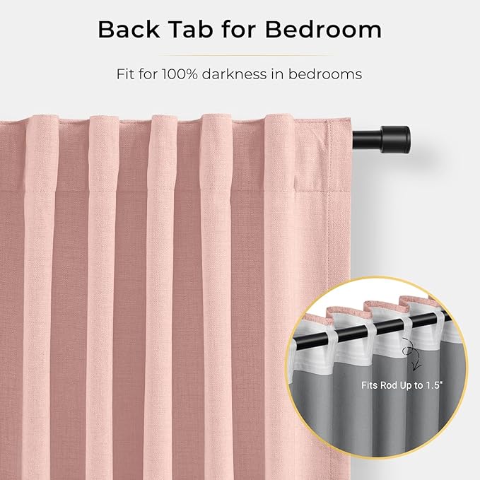 INOVADAY 100% Blackout Curtains - Image 4