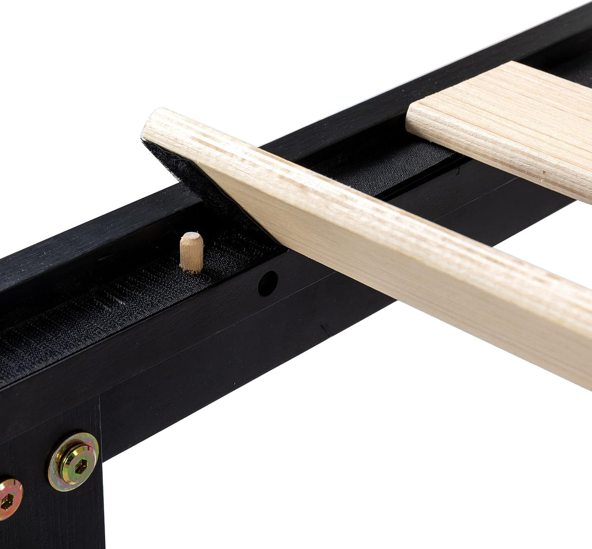 mellow naturalista classic 12 inch solid wood platform, package contents