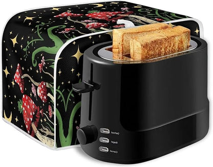 ZFRXIGN Butterfly Mushroom Toaster Cover 4 Slice Wide Slot Toaster Dust Covers - Image 6
