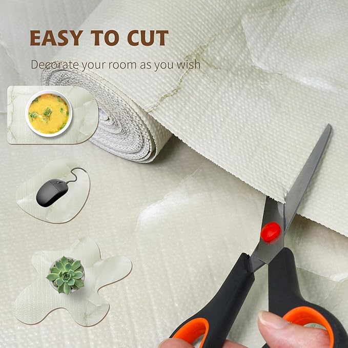 2-Layer Drawer and Shelf Liner for Kitchen Cabinet: 12in X 20Ft Non Slip - Image 7
