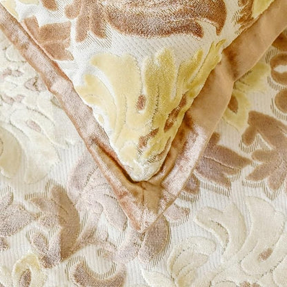 The HomeCentric King/Queen/Twin Beige Decorative King 90"x18" Bed Runner - Image 2