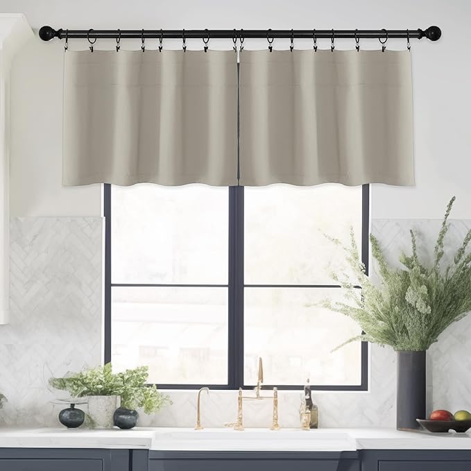 NICETOWN Kitchen Valances Curtains - Image 7