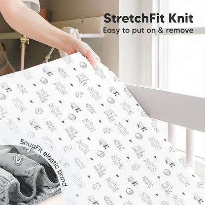 KeaBabies 2-Pack Baby Crib Sheets - Image 6