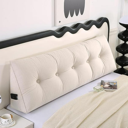 SAMTY Husband headboard Pillow Large Back Rest Support Reading Pillows - Image 3