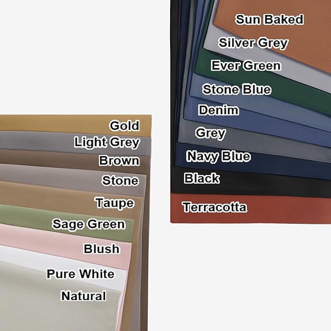 Gwine Charcoal Grey Blackout Curtains - Image 9