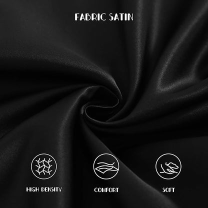 NTBAY Zippered Silk Satin Toddler Pillowcases - Image 2