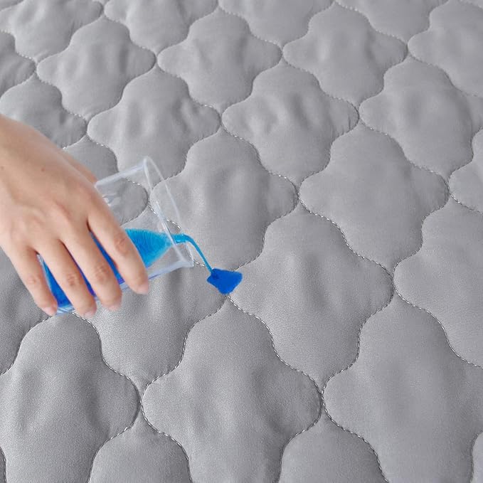 Waterproof Crib Mattress Protector Pad 28" x 52", Anti Slip & Durable - Image 3