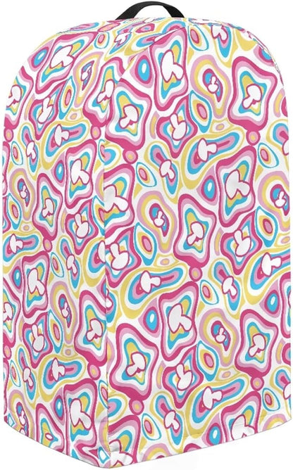 Psychedelic Abstract Coffee Machine Dust Cover Universal Design Compatible - Image 3