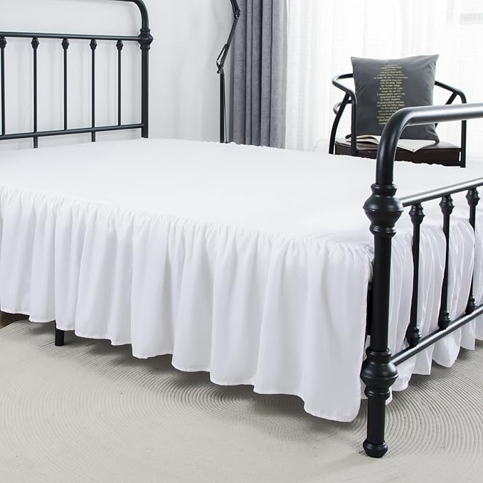 Bed Skirt King Size Ruffled Bed Skirts - Image 6