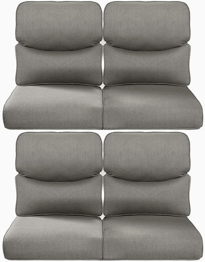 Pop 22x25/22x24 Outdoor Chair Cushions Set of 4 by ACTREST
