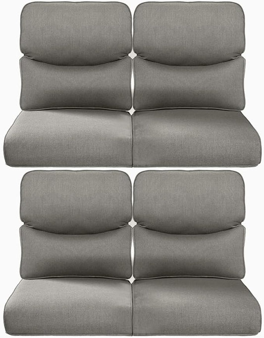 Pop 22x25/22x24 Outdoor Chair Cushions Set of 4 by ACTREST