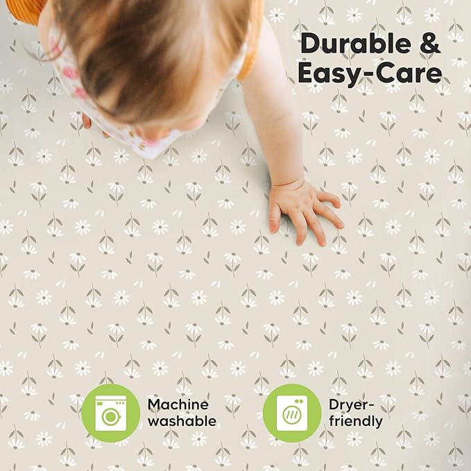 2-Pack Mini Crib Sheets Fitted - Image 7