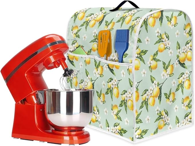 Lemon Mixer Cover for Kitchen Aid 4.5-5 Quart Stand Mixers, Universal Kitchen - Image 5