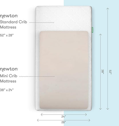 Newton Baby Fitted Mini Crib Sheets | Organic Muslin Cotton, Breathable & Soft - Image 2