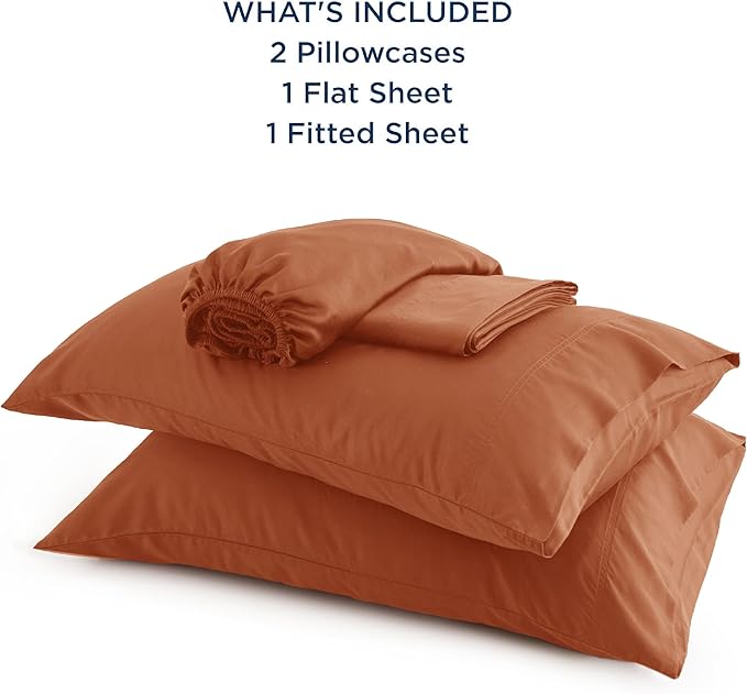 Bedsure California King Sheet Sets, Cooling Sheets, Rayon Derived from Bamboo - Image 6