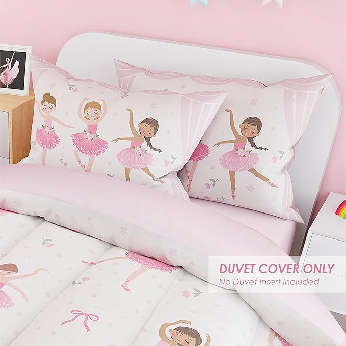 SANDJEST Ballet Duvet Cover Sets Full Size - Image 5