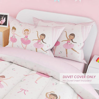 SANDJEST Ballet Duvet Cover Sets Twin Size - Image 5