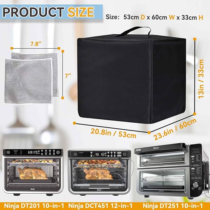 Air Fryer Convection Oven Combo Dust Cover, Heat-Resistant, Waterproof And - Image 2
