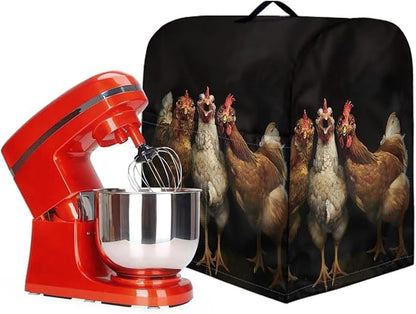 Funny Rooster 3D Print Stand Mixer Covers Kitchen Aid Mixer Cover Mixer Dust - Image 3