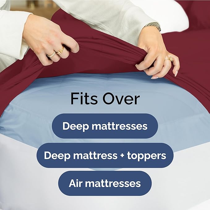 Extra Deep Pocket Twin Sheets - Image 6